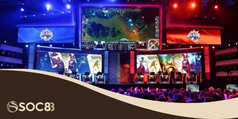 Sự phát triển mạnh mẽ của trận đấu E-sport
